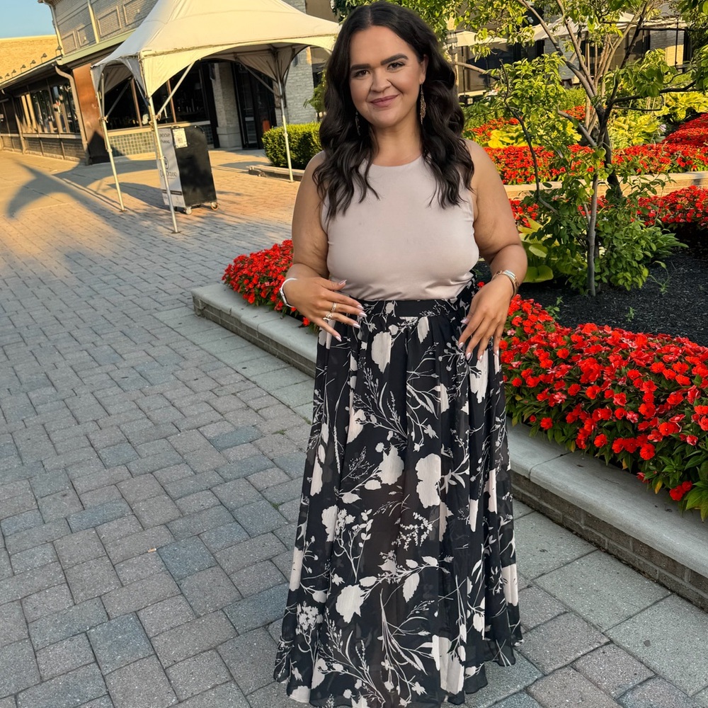 H&M Tank Top Size XL and matching Size 18 Maxi Skirt